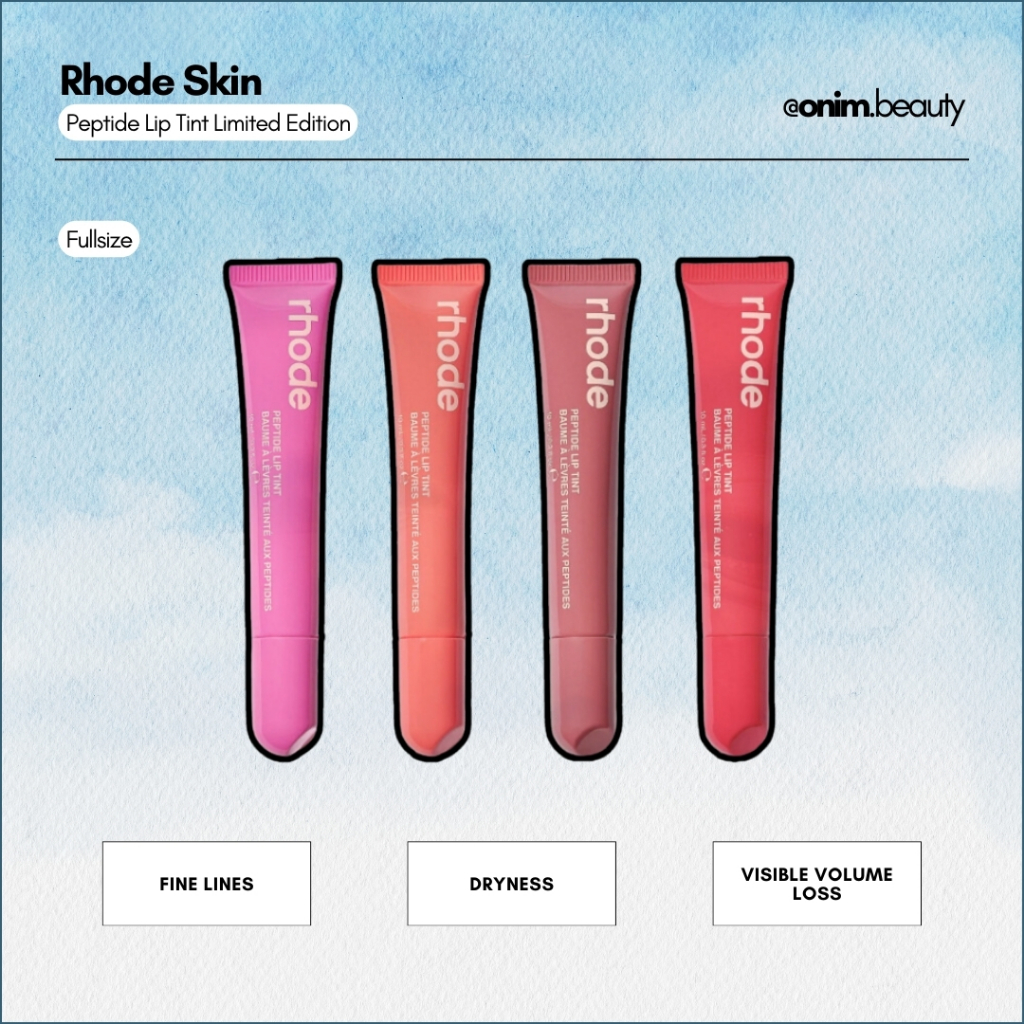 [𝐀𝐮𝐭𝐡-𝐁𝐢𝐥𝐥 𝐔𝐒] Son dưỡng có màu Rhode Peptide Lip Tint - ᴏᴍɪᴍ ʙᴇᴀᴜᴛʏ