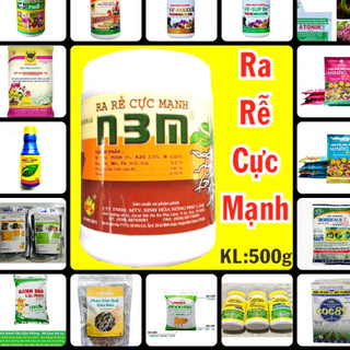Phân bón N3M, Phân kích rễ - Kích mầm - Đâm Chồi cực Nhanh (Gói 20gr, lọ 100gr-500gr)