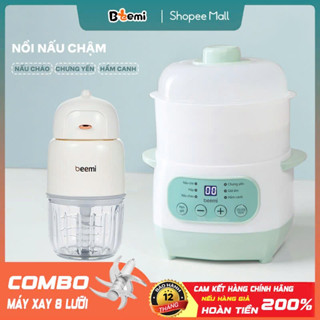 Nồi Nấu Cháo Chậm Beemi 1L Chính Hãng Bảo Hành Lâu Dài Nhiều Chức Năng Tiện Dụng Thiết Kế Hiện Đại