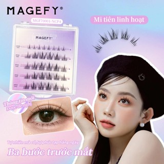 MAGEFY Lông Mi Giả Từng Chùm Mi Dưới Giả Tự Nhiên Sunflower Mi Anime Mi Cụm Mi Idol Dán Mi Giả Có Keo Sẵn 70001