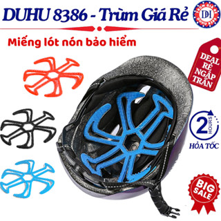  Miếng Lót Nón Bảo Hiểm Cao Cấp Thoáng Mát Chống Mồ Hôi - Miếng Đệm Lót Mũ Hiểm Bảo Vệ Tóc 
