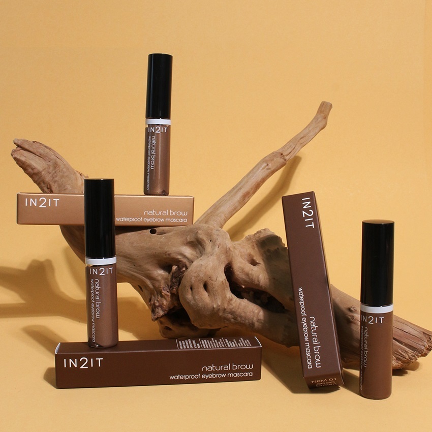 Mascara Chân Mày IN2IT Natural Brow Waterproof Eyebrow Mascara 6g