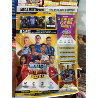 [ Mega Multi Pack ] Match Attax Champione League EXTRA Mùa 2024/25 24/25( 51 Thẻ )
