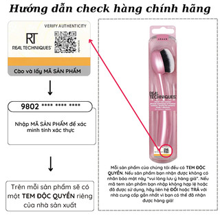 Cọ tán nền/tán khối RT Real Techniques Blend And Blur Contour Makeup Brush
