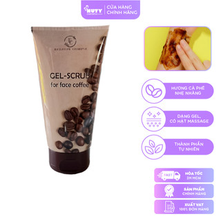  Tẩy Da Chết Cho Mặt Exclusive Cosmetics-M Chiết Xuất Cà Phê  150g  