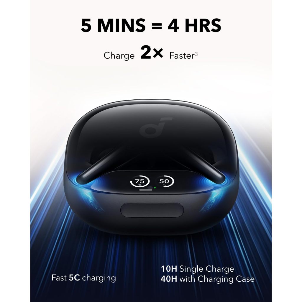 soundcore Liberty 4 Pro Tai nghe không dây chống ồn Anker Hi-Fi cấp độ phòng th 6 sound sensors A3954 | BigBuy360 - bigbuy360.vn