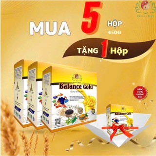   Mua 5 Tặng 1  Combo 5 Sữa Hạt Balance Gold Dạng Gói Thầy Ngô Đức Vượng  hộp 450g - 15 gói 
