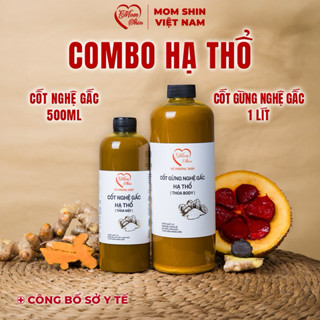 [THOA BODY VÀ MẶT] COMBO 2 CHAI CỐT GỪNG NGHỆ GẤC HẠ THỔ MOM SHIN | Vũ Phương Thảo Mom Shin | Ở CỬ