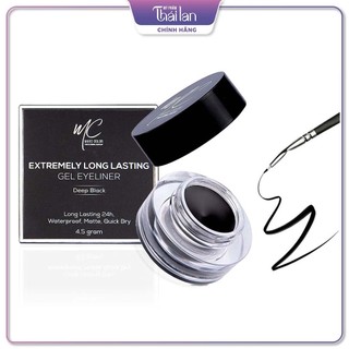 Gel Kẻ Mắt Lâu Trôi MC Make Color Extremely Long Lasting Gel Eyeliner Deep Black