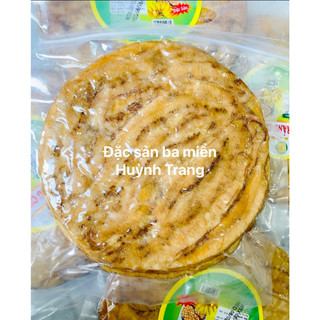 Hút chân không 500g chuối hồng chuối sứ ép dẻo bến tre