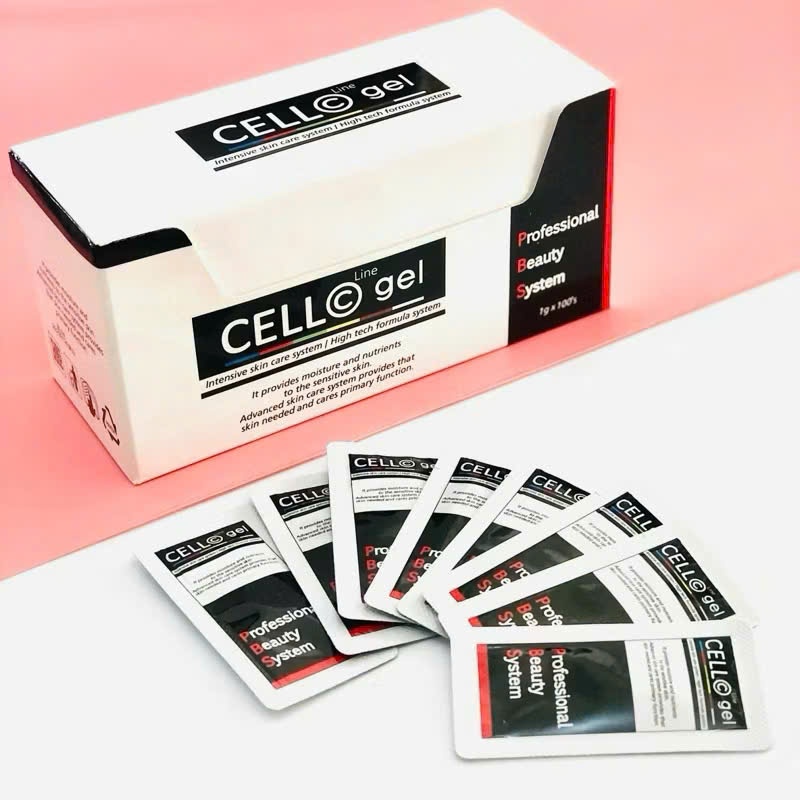 (ship hỏa tốc) Dưỡng gói Cello Gel sau xăm Hàn Quốc 1gr hộp 100gois,có bán lẻ,dcpx DCPX SAI GON