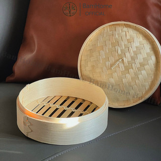 Xửng/ Lồng Hấp tre bánh bao, há cảo, các món hấp (DIMSUM,TOPWARE)  gồm thân và nắp chính hãng có nhiều size