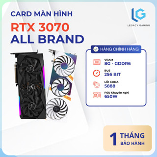 VGA Card màn hình RTX 3070 Gigabyte Aorus - Vision - Asus Tuf - Msi Trio - Chính hãng