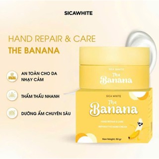 Kem Dưỡng Da Tay Và Làm Mềm Da The Banana Hủ 50g SiCa White