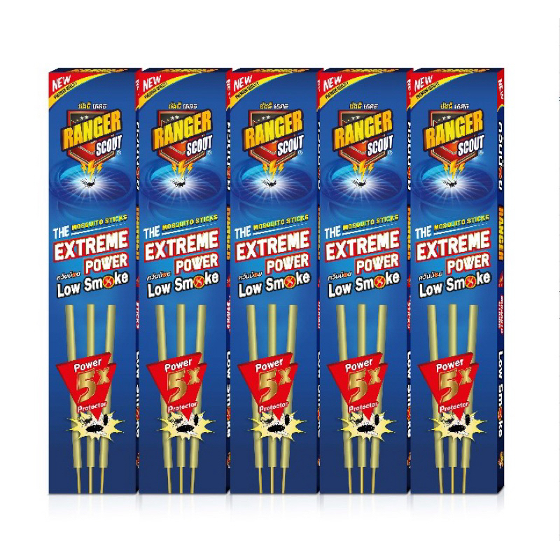 Combo 5 hộp nhang muỗi dạng cây Low Smoke