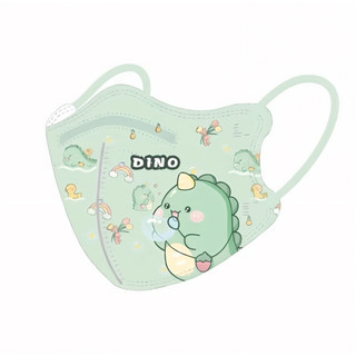 [ Set 10/50 cái ] KHẨU TRANG in hình Khủng Long dễ thương dành cho bé 6-12 Tuổi ( 20-35kg)
