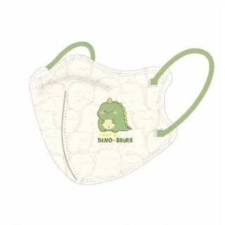 [ Set 10/50 cái ] KHẨU TRANG in hình Khủng Long dễ thương dành cho bé 6-12 Tuổi ( 20-35kg)