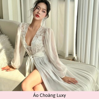 Áo Choàng Luxy chất voan tơ ánh kim cao cấp VSecret