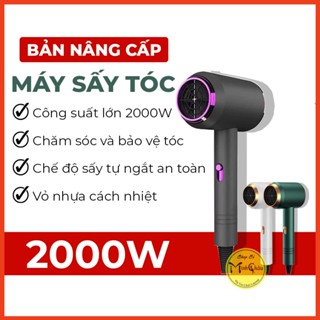 Máy Sấy Tóc 2 Chiều Nóng Lạnh Công Suất Lớn 2000W,Tạo Kiểu Chăm Sóc Tóc Chuyên Nghiệp Máy Xấy Với 3 Chế Độ Sấy