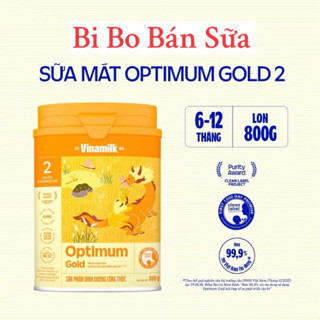 [HSD: T5-2027] Sữa Bột Vinamilk Optimum Gold Số 2 - 800g [6-12 Tháng]