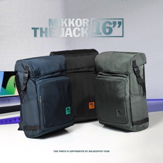 Balo Laptop - Balo Thể Thao Du Lịch, Kiểu Dáng Nắp Hộp Thời Trang, Chống Sốc Laptop 15.6inch Mikkor The Jack