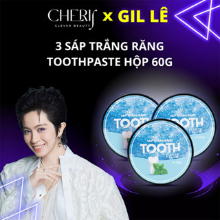 Combo 3 Kem Trắng Răng Dạng Sáp Tooth Paste Yen COSMETIC Ngừa Hôi Miệng Làm Trắng Bảo Vệ Hàm Răng Chắc Khỏe 60g 