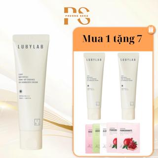 SN0939 - COMBO 3 Tuýp Kem Chống Nắng Nâng Tông Lubylab SPF50 PA++++ tặng 5 mặt nạ hebeheba