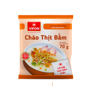 [Gói thịt thật] Thùng 50 gói Cháo Vifon - 70g/gói