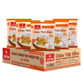 [Gói thịt thật] Thùng 50 gói Cháo Vifon - 70g/gói