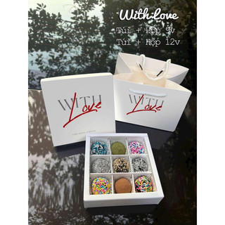 Hộp socola 9 viên MS10 (không kèm socola)