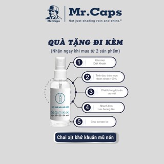 Xịt khử khuẩn mũ nón dạng chai xịt phun sương thiên nhiên giữ mùi hương lâu của Mrcaps Store