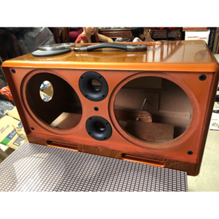 Vỏ thùng loa kéo 2 bass 2 trung 8cm  2 treble kèn