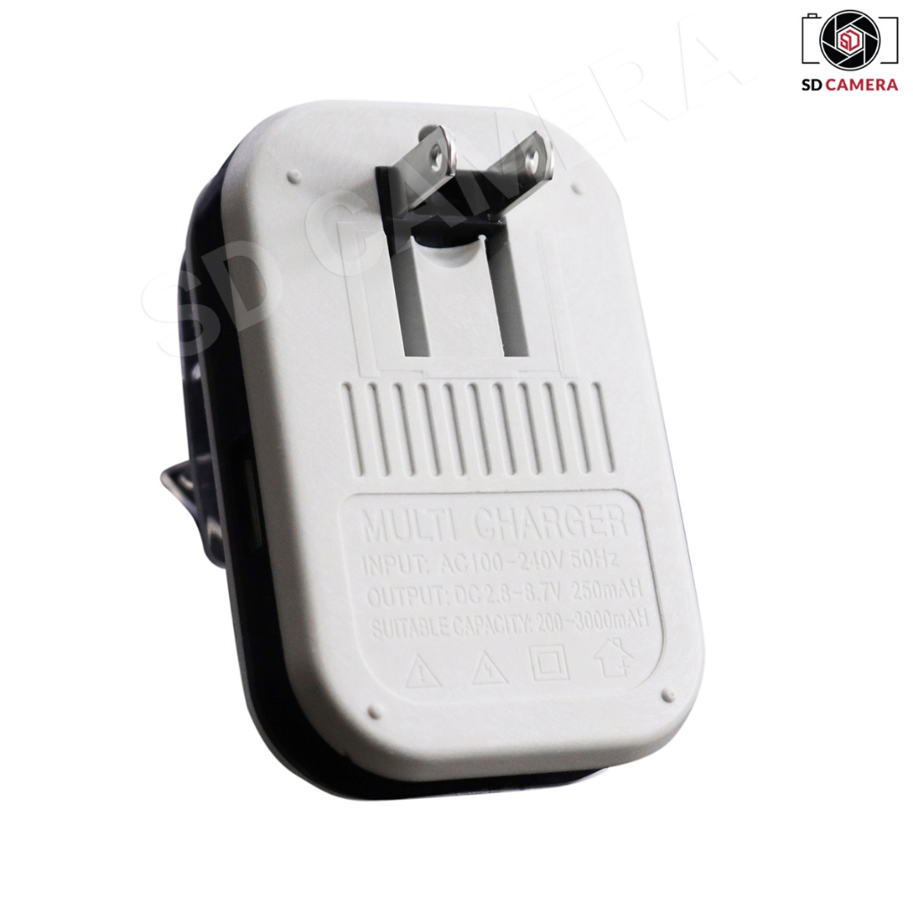 Sạc pin Pro cho máy ảnh kỹ thuật số Mini Compact Có đèn LED báo hiển thị mức pin | BigBuy360 - bigbuy360.vn