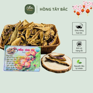 [Chính Hãng] Nấm Linh Chi Rừng Thái Lát , Nấm Hồng Chi 500gr