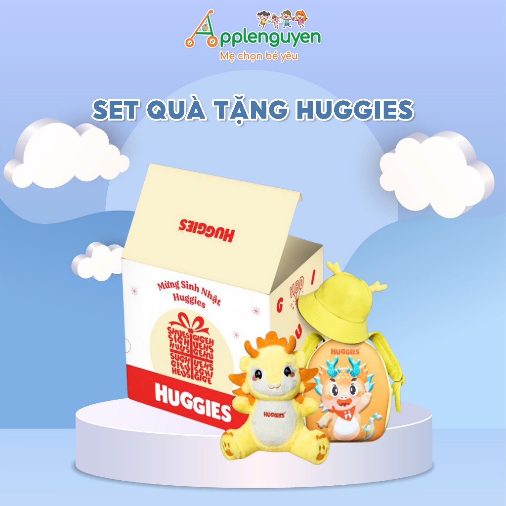Set quà tặng Huggies 3 món