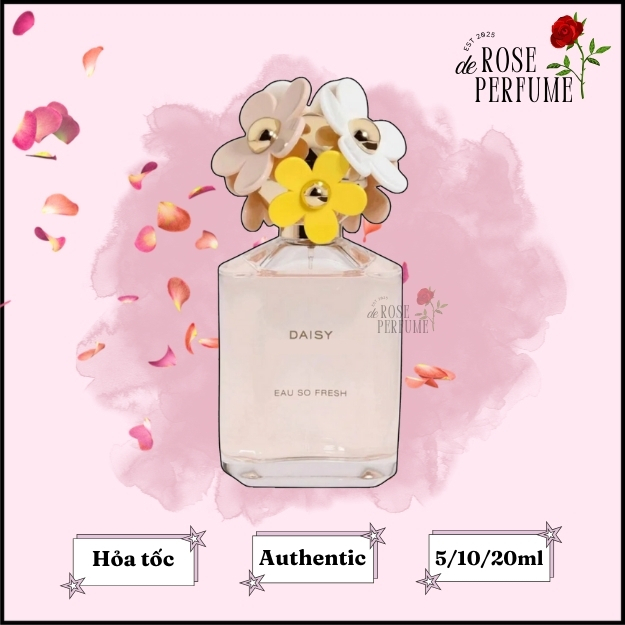 Nước hoa 𝓜𝓪𝓻𝓬 𝓙𝓪𝓬𝓸𝓫𝓼 Daisy Eau So Fresh 5ml/10ml - 𝘙𝘰𝘴𝘦𝘥𝘦𝘱𝘦𝘳𝘧𝘶𝘮𝘦𝘦