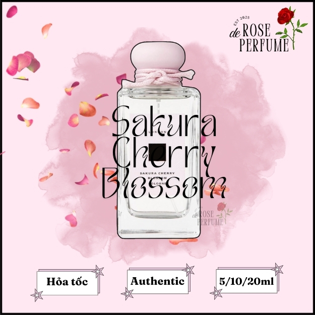 Nước hoa Sakura Cherry Blossom 5ml/10ml - 𝘙𝘰𝘴𝘦𝘥𝘦𝘱𝘦𝘳𝘧𝘶𝘮𝘦𝘦