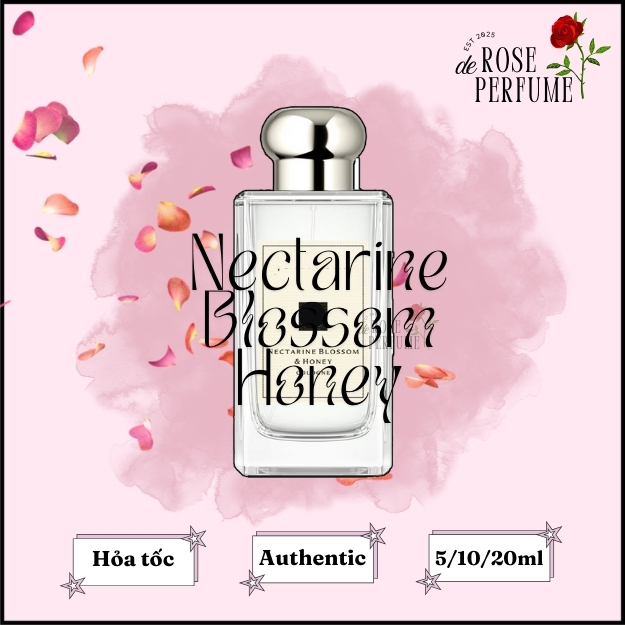 Nước hoa Nectarine Blossom & Honey 5ml/10ml - 𝘙𝘰𝘴𝘦𝘥𝘦𝘱𝘦𝘳𝘧𝘶𝘮𝘦𝘦