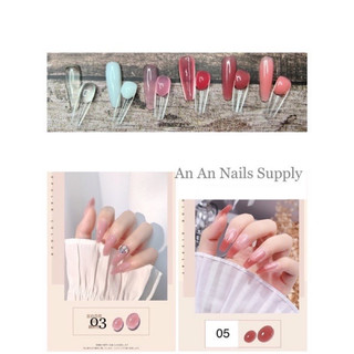 Gel gôm đắp móng đủ màu