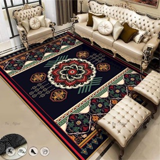  Thảm trải sàn bali 5D mẫu hoàng gia hoạ tiết tân cổ điển 1m6x2m3 và 2mx3m nhập khẩu 