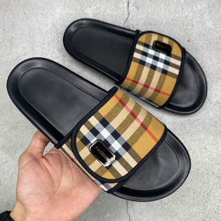 Dép BBR Quai Dán đính mác kim loại thời trang Miếng dán cực to đế nguyên khối 35-42