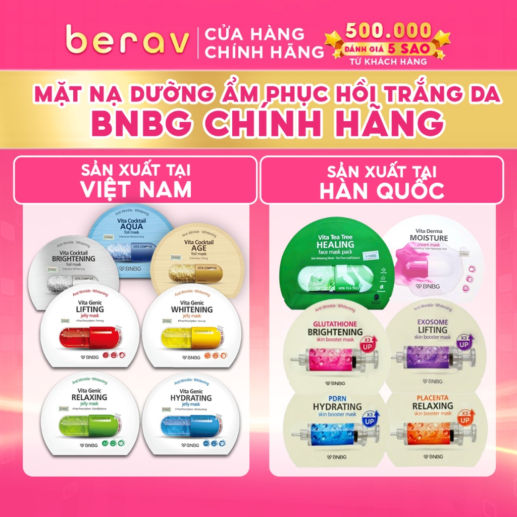 Mặt Nạ Giấy BNBG Vita Genic Jelly Mask (30ml)