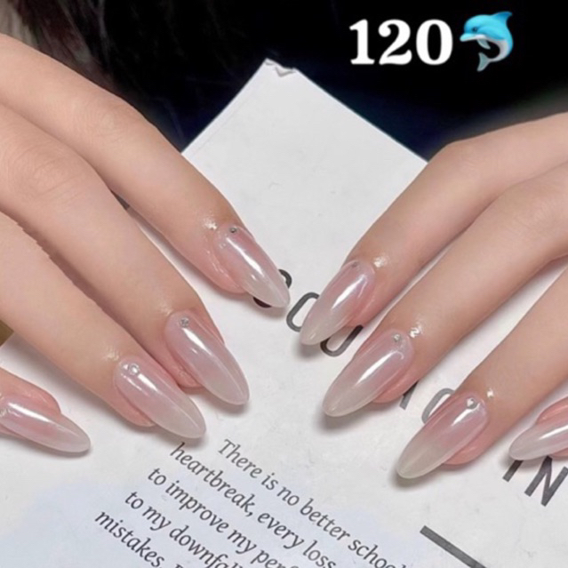 ( hỏa tốc) NAIL BOX OMBRE TRÁNG GƯƠNG TRONG SUỐT