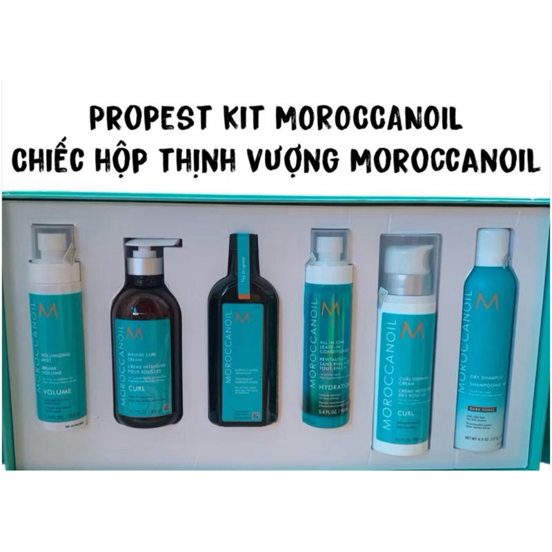 *MOROCCANOIL PROPEST KIT* CHIẾC HỘP THỊNH VƯỢNG MOROCCANOIL BỘ 6 MÓN