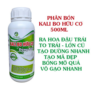  Kali bo hữu cơ dạng sữa 500ml phân bón cây sầu riêng thanh long cam bưởi lúa khoai mì đậu phộng quất táo vải 