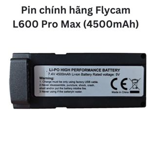  Pin chính hãng Flycam L600 Pro Max - 4500mAh 