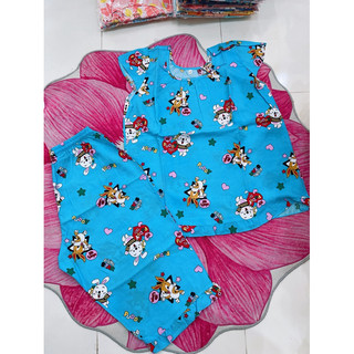 🍀Bộ tole (lanh) quần lửng tay con số 2( 55kg - 62kg)🍁