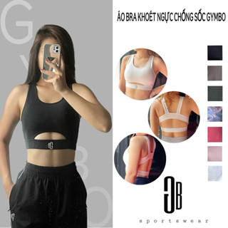 Áo bra thể thao chống sốc chảy xệ nữ tập gym yoga đi chơi kiểu dáng đẹp lạ khoét lưng siêu xinh