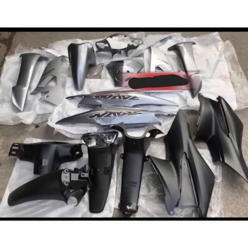 Dàn áo,vỏ nhựa Wave Rs - wave anpha - wave A100 kèm tem