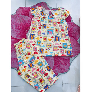 💮Bộ tole (lanh) quần lửng tay con số 3( 48kg- 54kg)🌼